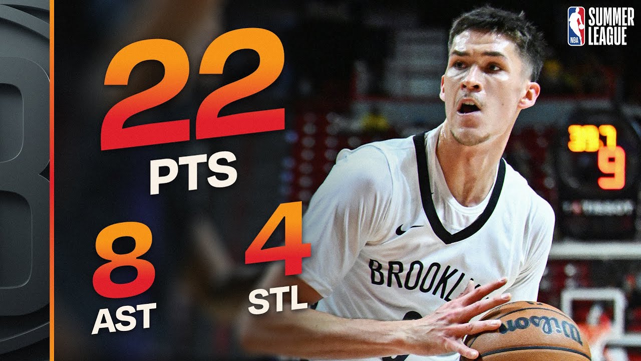 Egor Dëmin BALLED OUT with 22 PTS vs Kings | July 14, 2026 background
