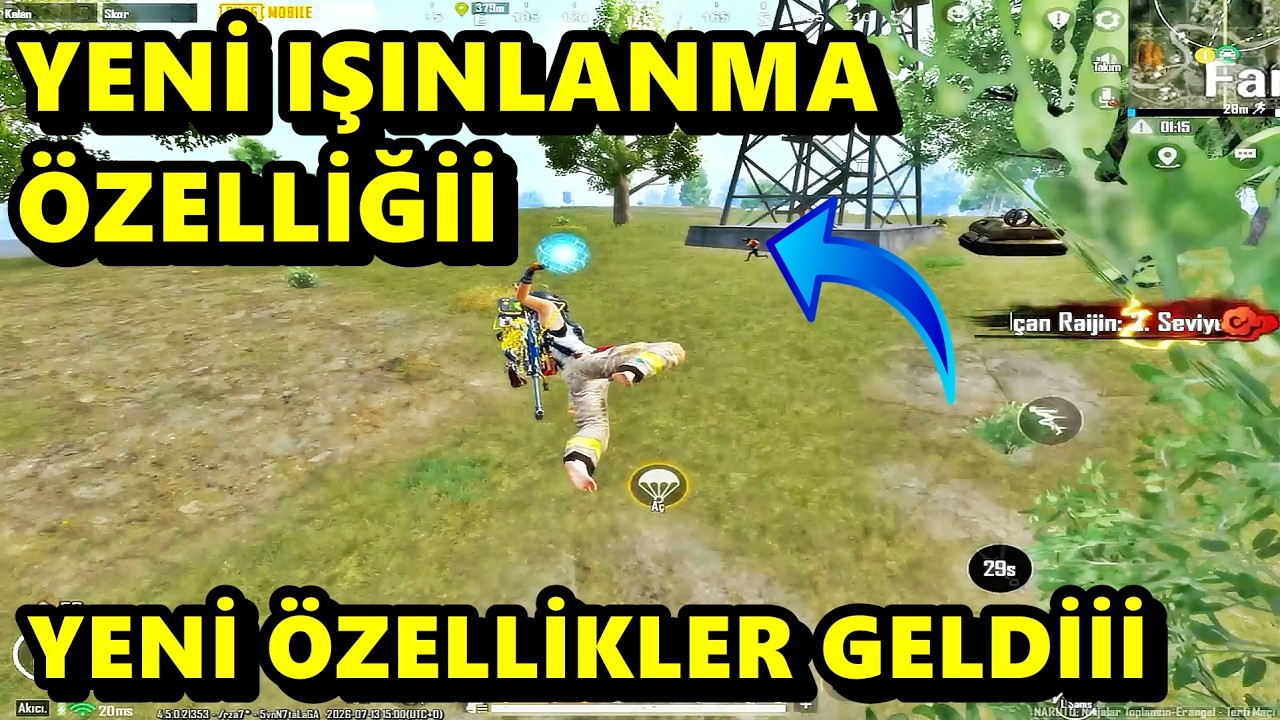 YENİ ÖZELLİKLER GELDİİİİ ! BATURU KİMSE DURDURAMAZ BATUR GAME SOLO SQUAD PUBG MOBİLE background