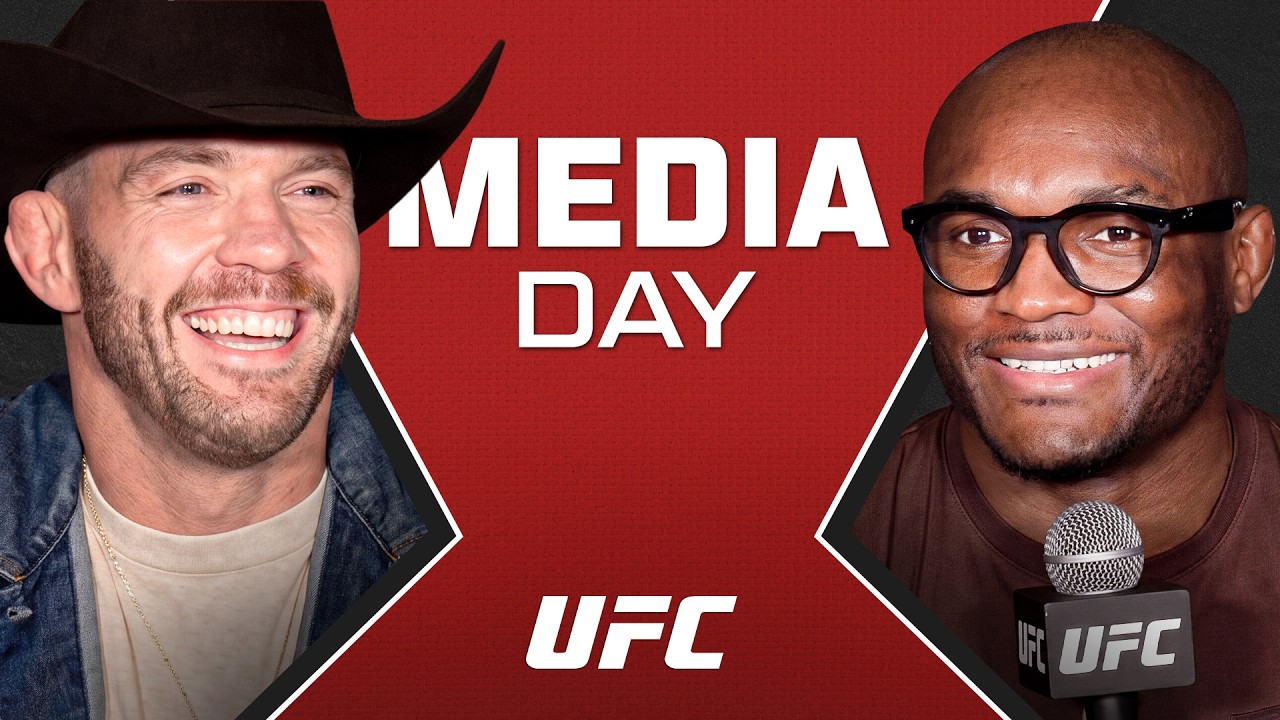 'I Am Kamaru Usman's Worst Nightmare!' | UFC Oklahoma City Media Day background