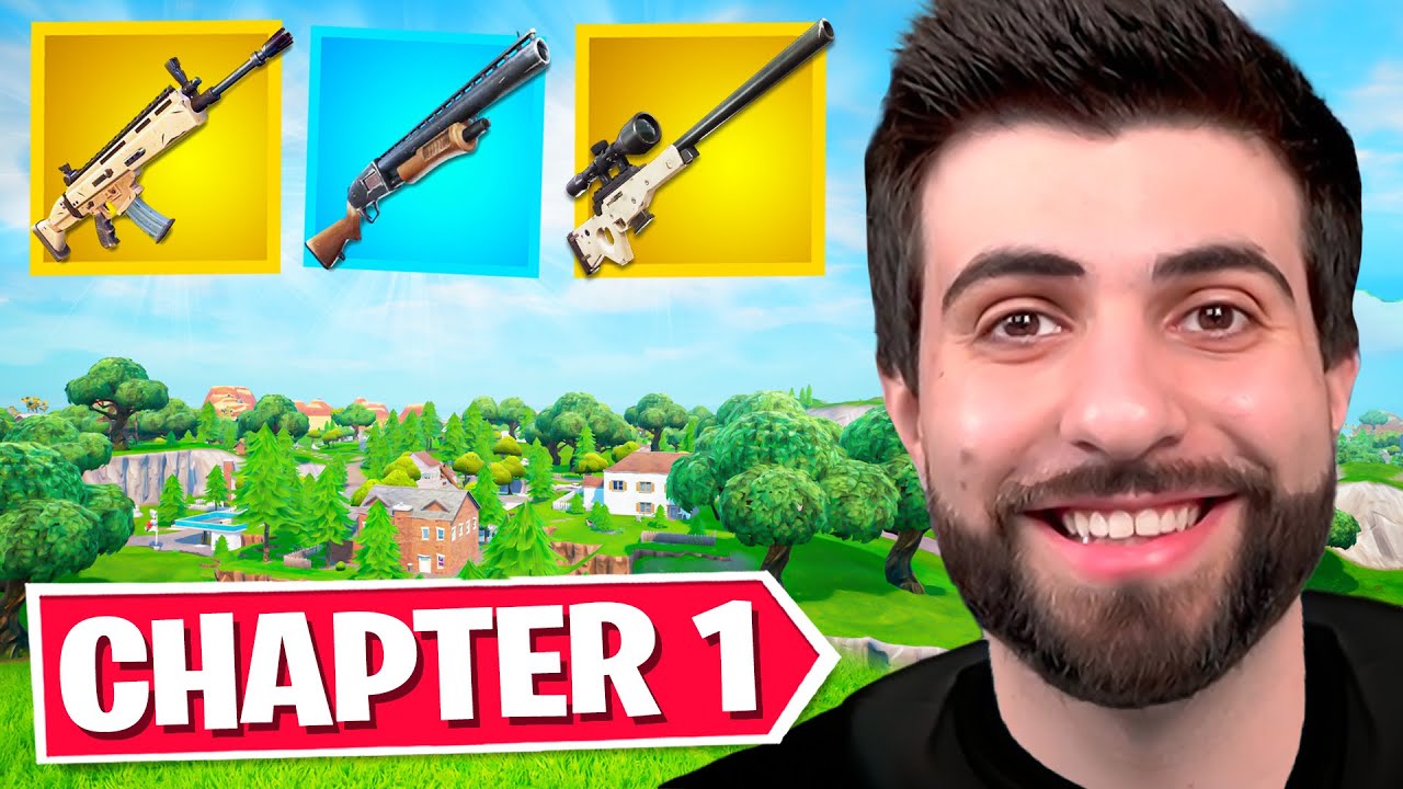 Fortnite CHAPTER 1 is HERE! backdrop