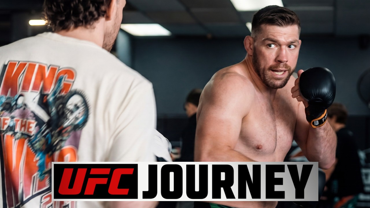 UFC Journey: Du Plessis vs Usman background