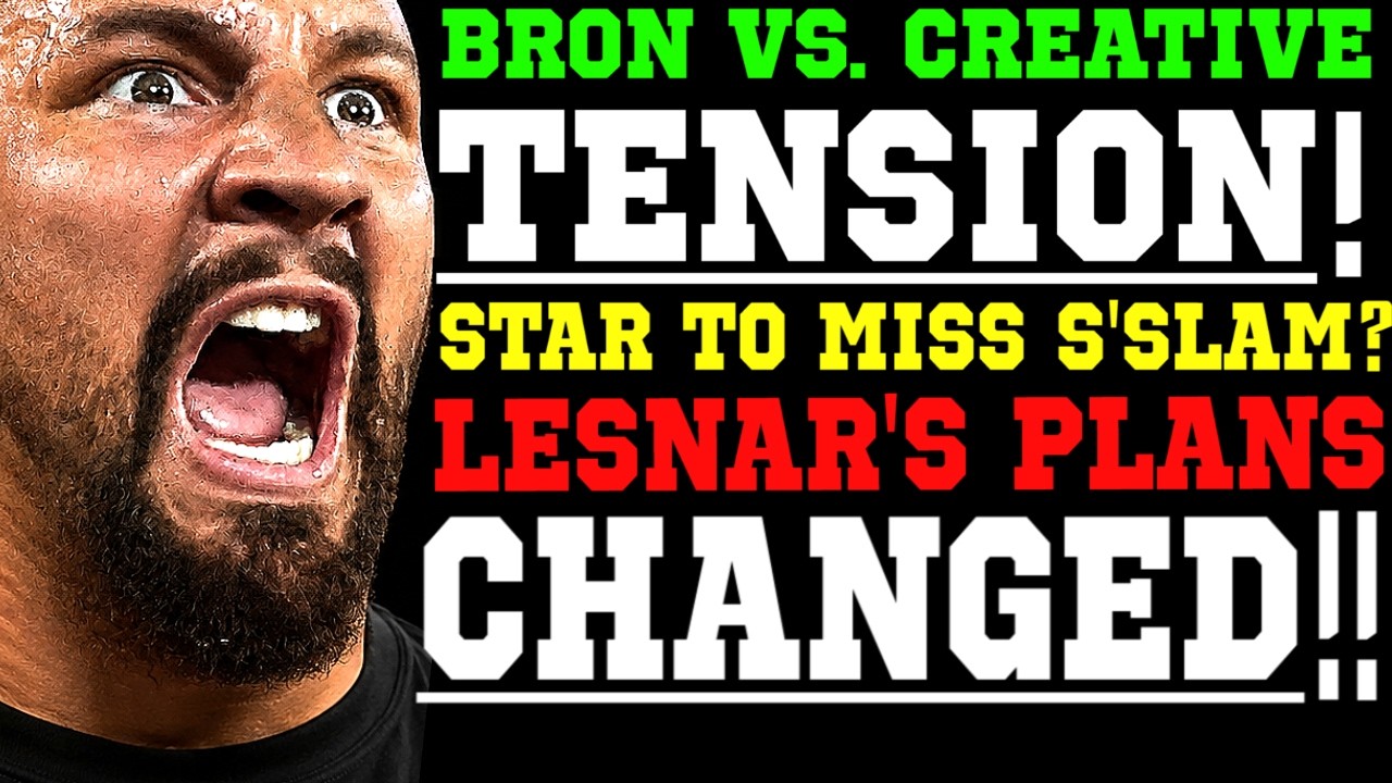WWE News! Tension Between Bron Breakker and WWE Creative! Injured Star To Miss SummerSlam? background