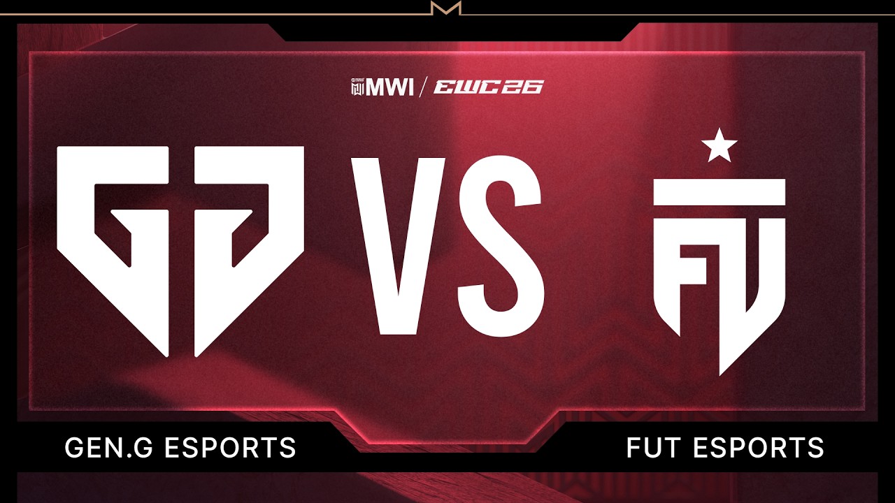 Gen.G Esports vs FUT Esports | Day 1 | Group Stage | MWI at EWC 26 background