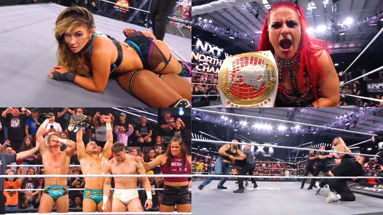 WWE NXT 07/14/26 Results- Lola Wins, Naraku-Tony Brawl, Zaria Retains, Nattie Goons Attacks Parker ЁЯФе background
