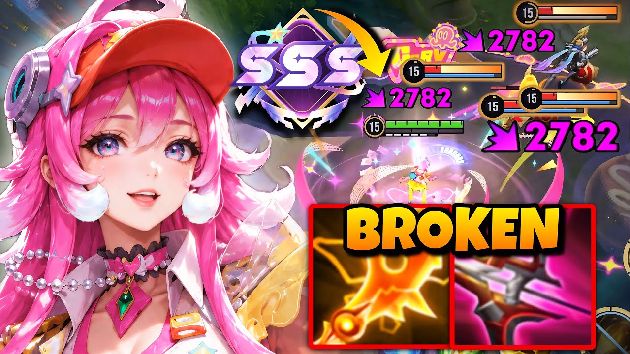 TOP 1 ASIA ERIN NEW BROKEN CRITICAL ATTACK SPEED BUILD FOR RANK GAME! | HONOR OF KINGS background
