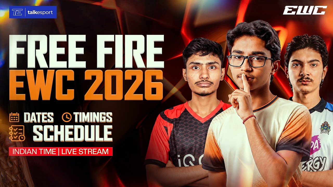 Free Fire World Cup 2026 Full Schedule: India Teams, Timings & Groups background