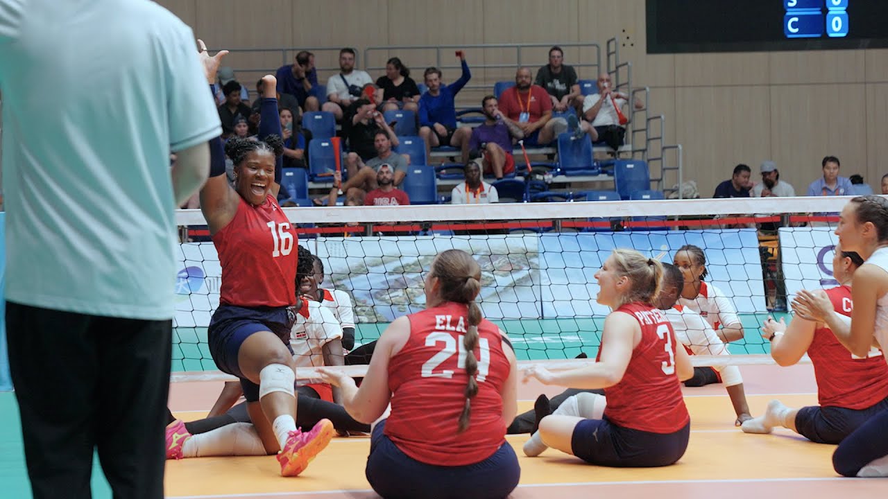 U.S. Women’s Sitting National Team vs Kenya Highlights | 2026 WPV Sitting World Championships background