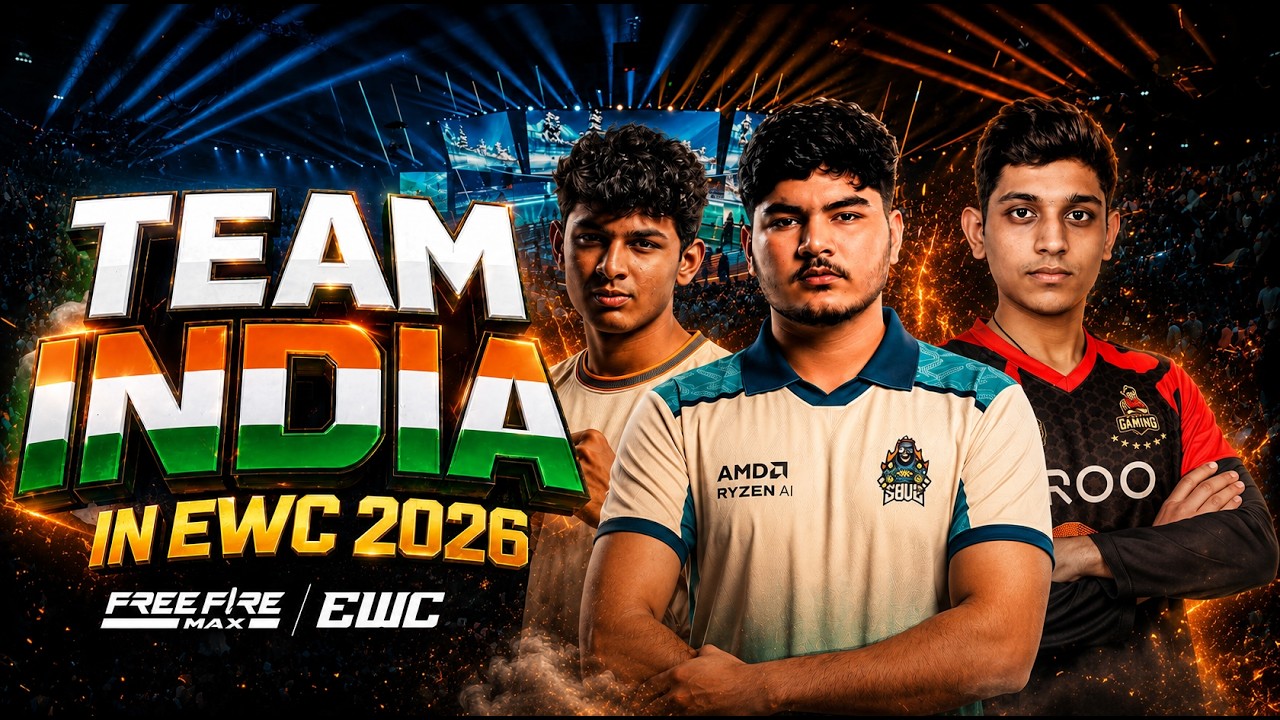 The Wait is Over! India in Esports World Cup! background