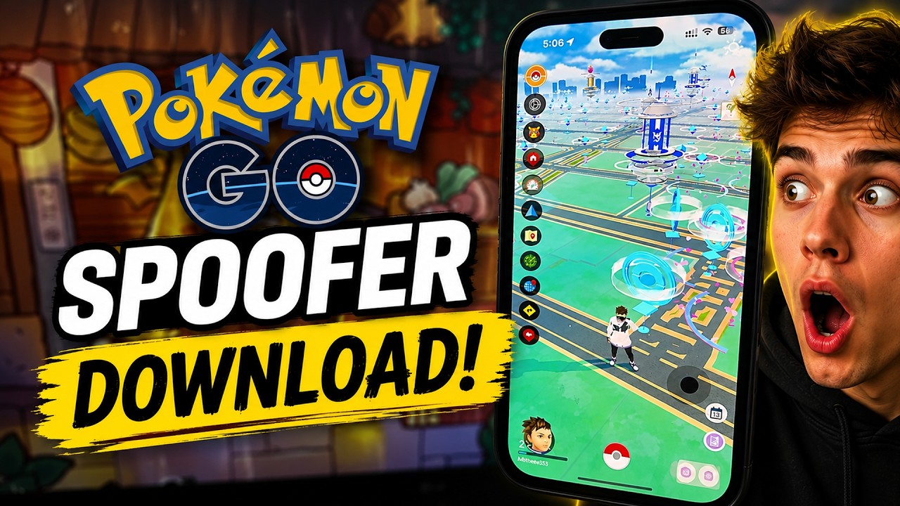Pokemon Go Hack iOS & Android - WORKING Pokemon Go Spoofer (Teleport, Autowalk & more) background