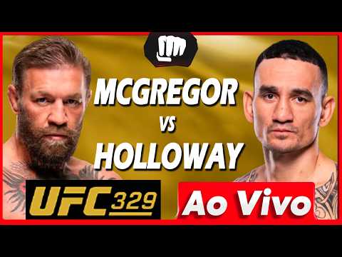 🔴 UFC 329 AO VIVO - UFC 329 CONOR MCGREGOR vs MAX HOLLOWAY background