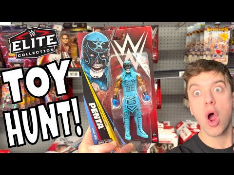 CRAZY FINDS on WWE TOY HUNT!!! background