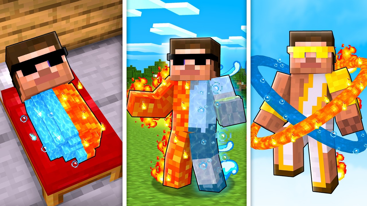 BIRTH to ELEMENTAL in Minecraft! background