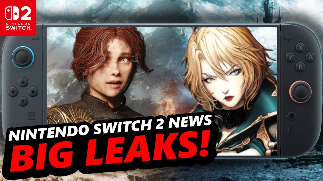 NEW Nintendo Switch 2 game LEAKS & news! background