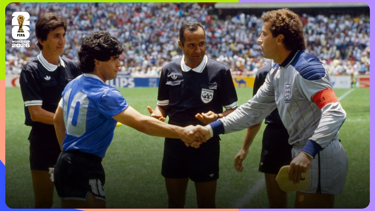FIFA World Cup Rivalries | England v Argentina background
