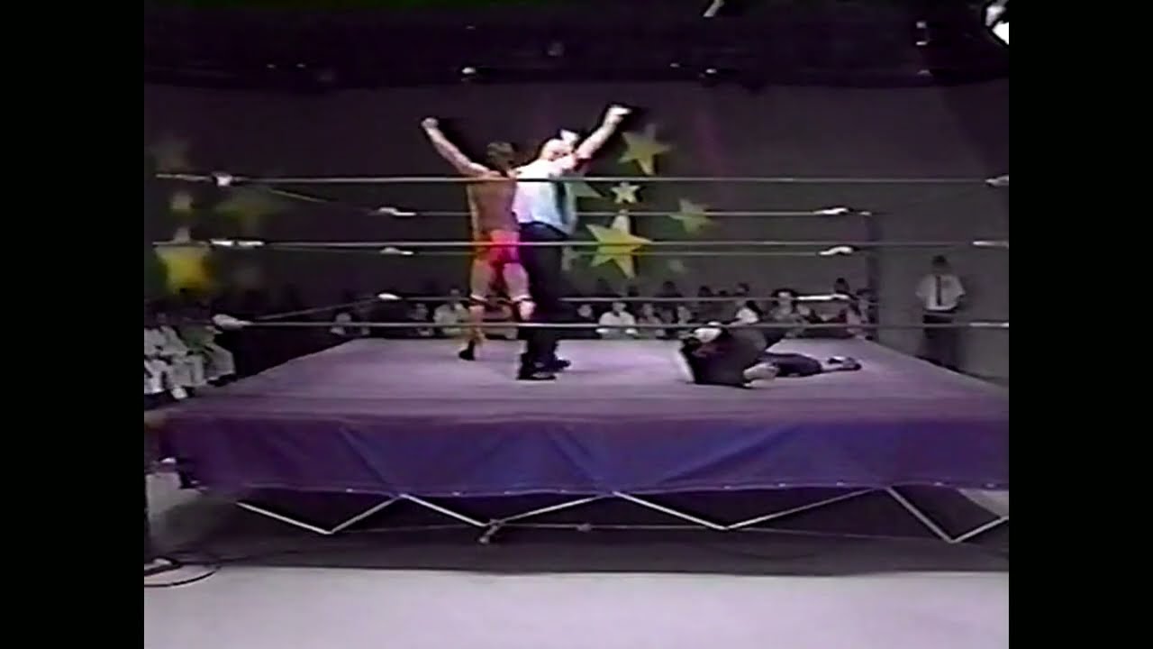 The debut of the WARRIOR - USWA 11/30/91 background