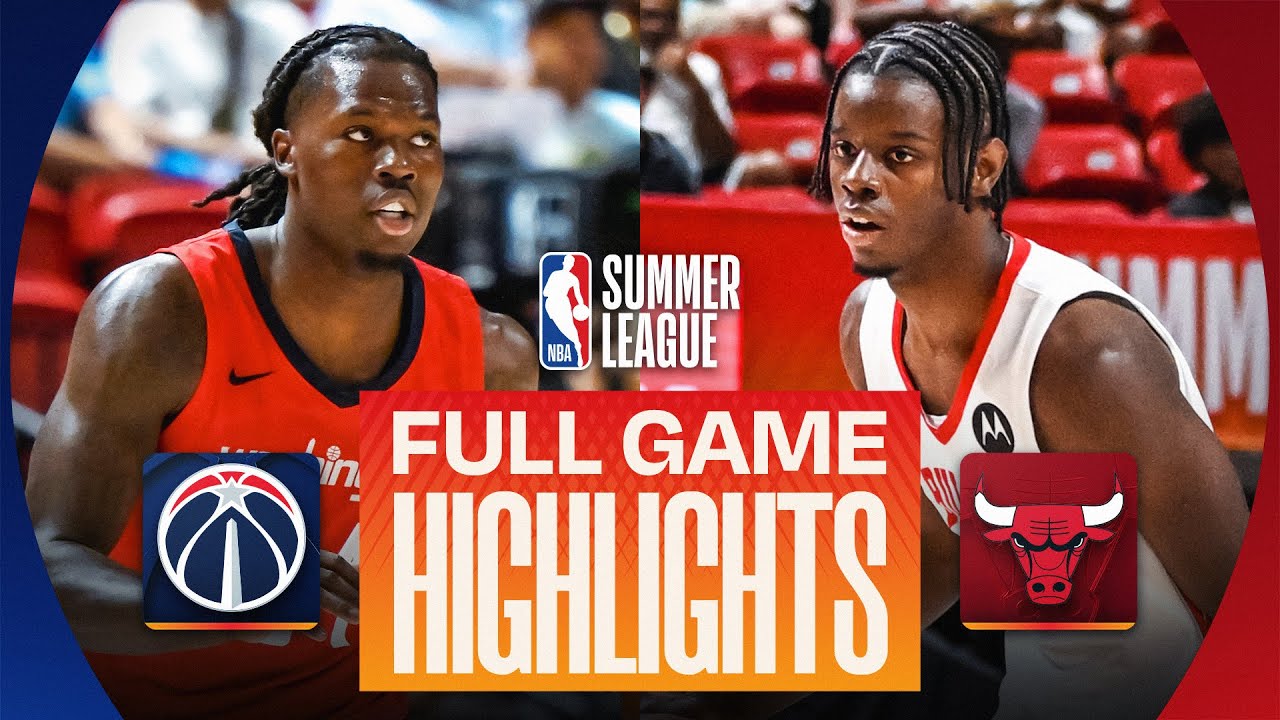 WIZARDS vs BULLS | LAS VEGAS SUMMER LEAGUE | FULL GAME HIGHLIGHTS | July 14, 2026 background