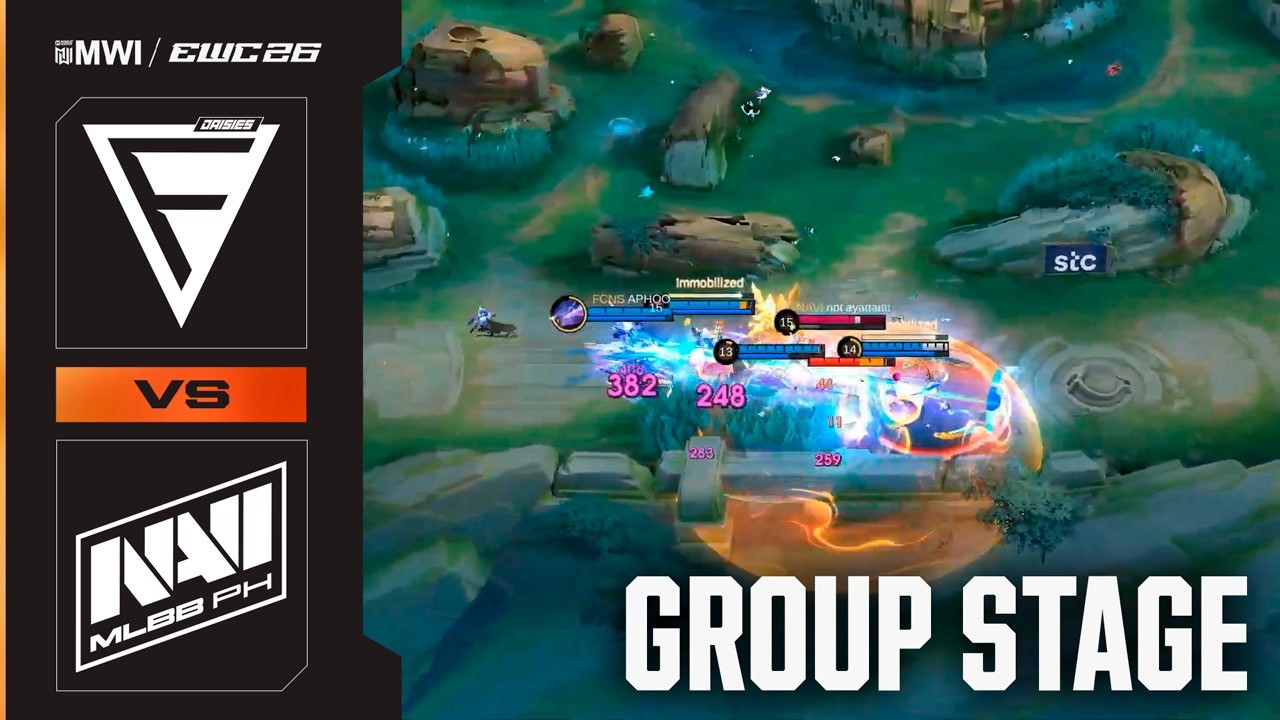 LOSER IS OUT! NAVI vs. Falcon Daisies | MWI at EWC 26 - Group Stage - HIGHLIGHTS background