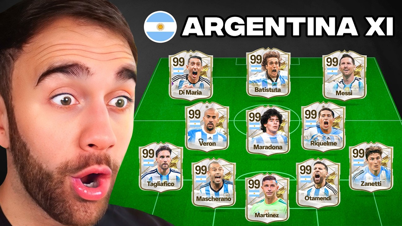 Best Ever Argentina XI background