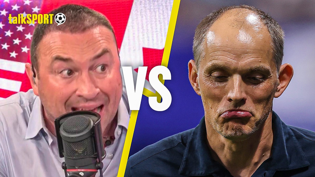 "COWARD!" Jason Cundy DOUBLES DOWN on Criticism of Thomas Tuchel as England CRASH OUT of World Cup background