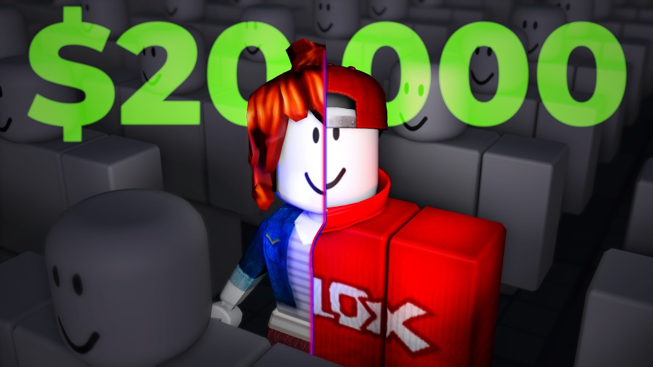 I Snuck a Roblox Pro in a $20,000 YouTuber Event background