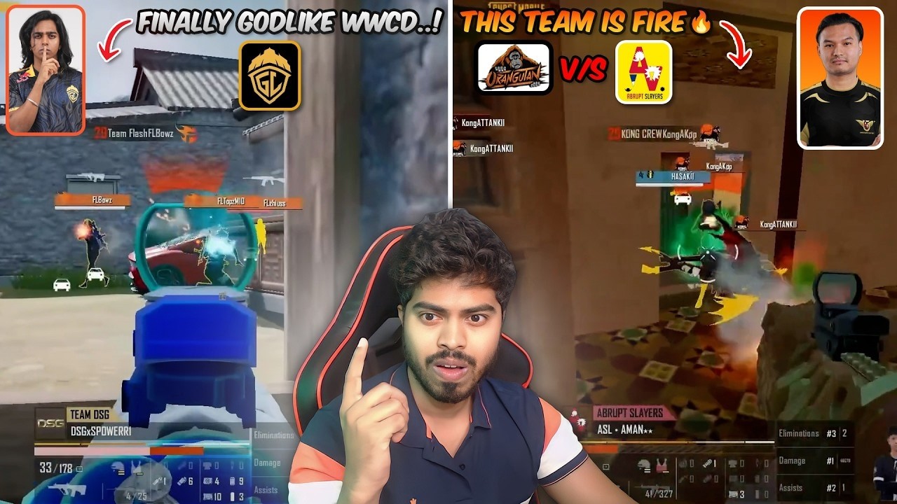 🇮🇳 GODLIKE's FIRST INTERNATIONAL WWCD! 🙌 OG vs ABRUPT SLAYERS | ASL 🔥 background