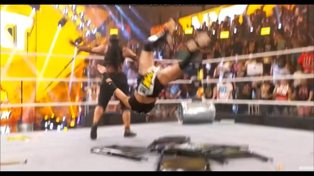WWE TLC Moments Of 2024 background
