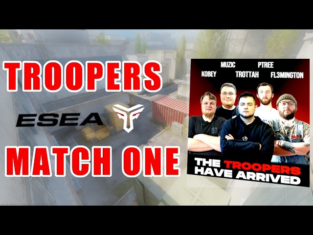 Can Our New Team Win Its First ESEA Match? | Fl3mington POV background