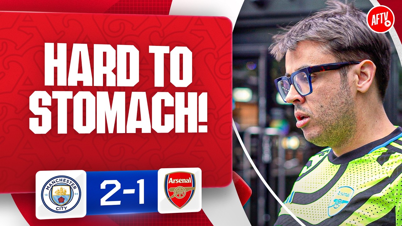 Hard To Stomach! (Adam) | Man City 2-1 Arsenal background