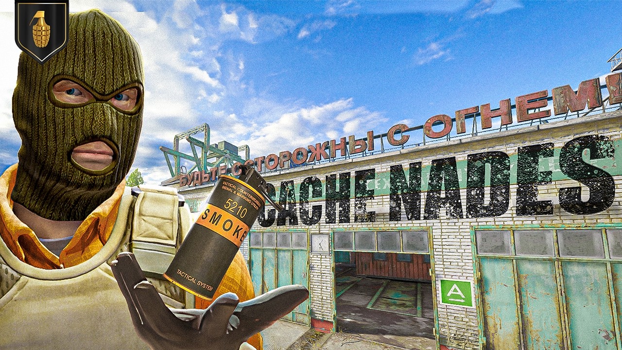 CS2 Cache NADES to RANK UP faster background