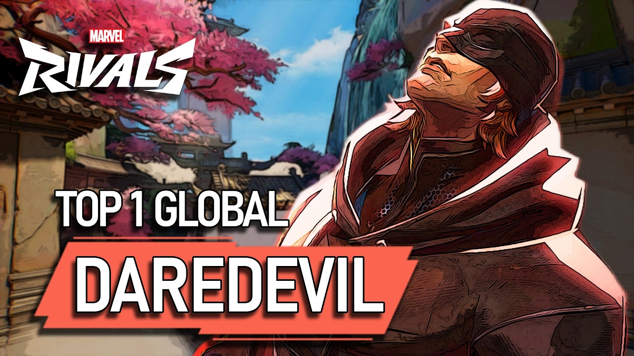 TOP #1 GLOBAL DAREDEVIL ! driftеr - MARVEL RIVALS PRO background
