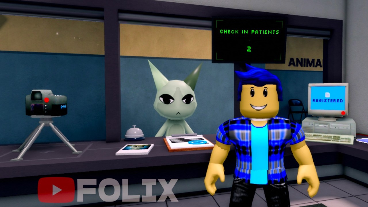 Roblox Animal Hospital (Anomaly) Funny Moments #1 background