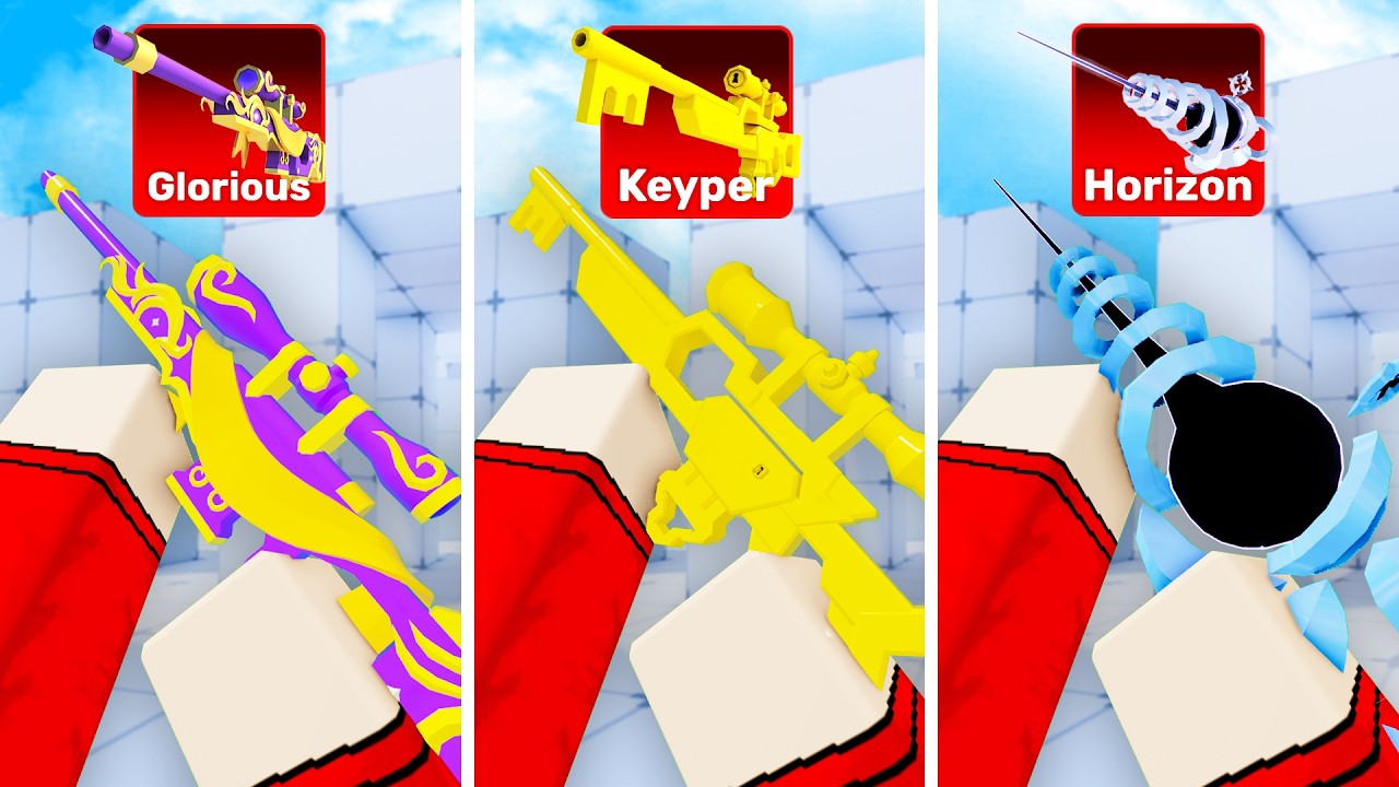 Winning With EVERY Sniper Skin In Rivals!! background