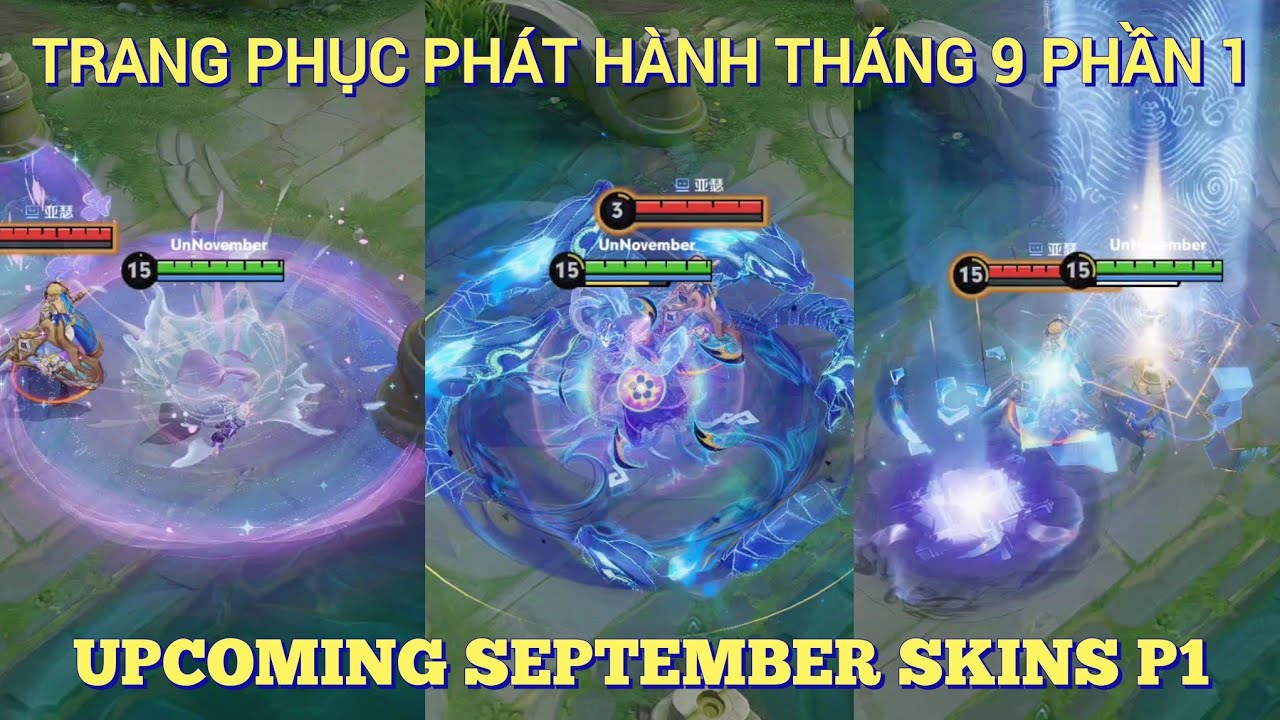 GLOBAL | UPCOMING SEPTEMBER SKINS PART 1 | HONOR OF KINGS background