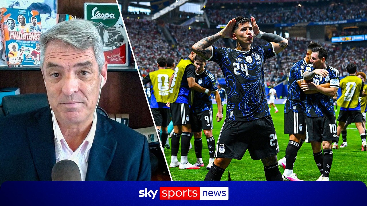 "England followed Argentina's game plan" Tim Vickery reacts to Argentina's semi-final win background