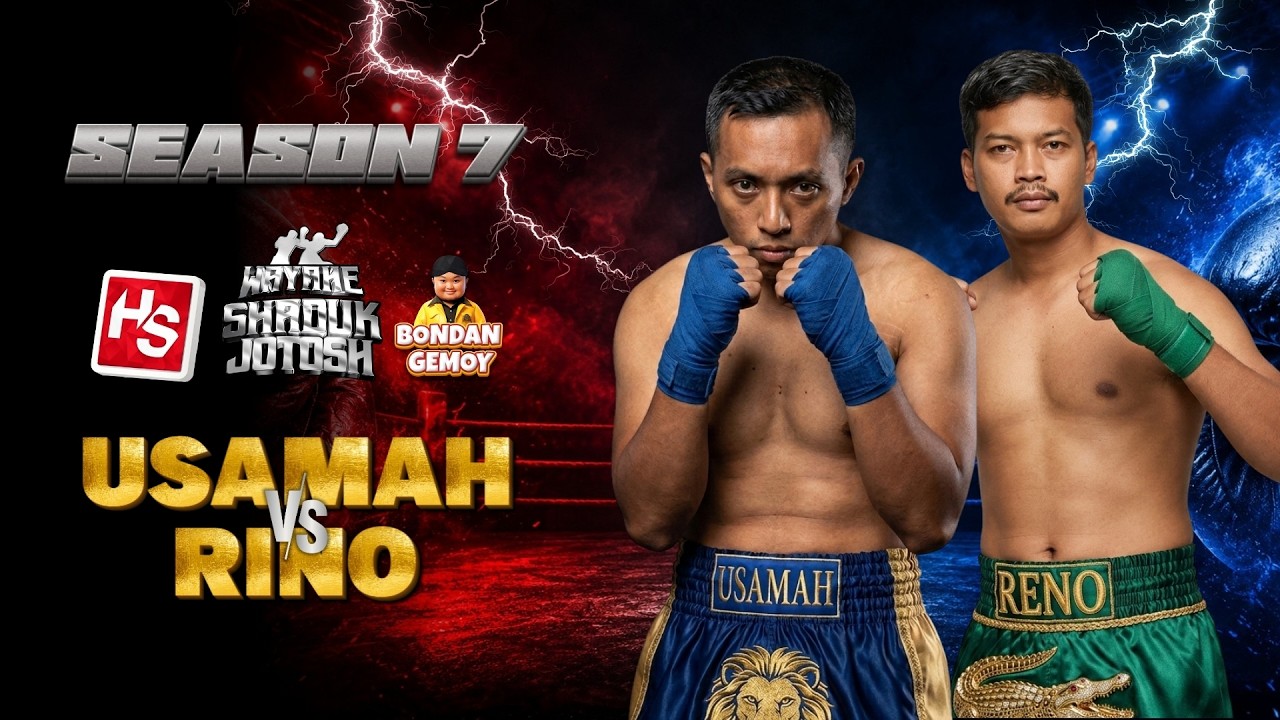 USAMAH VS RINO | WAYAHE SHADUK JOTOSH 7 | BONDAN GEMOY background