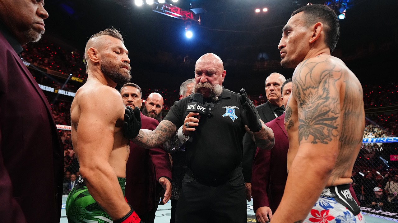 Relive UFC 329 in SLOW MOTION 👀 | Fight Motion background