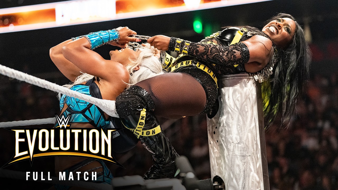 FULL MATCH: Jade Cargill vs. Naomi | No Holds Barred Match: Evolution 2025 background