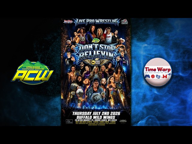 ACW Live 48: Don’t Stop Believin’ with Josh Bishop, Womens Wrestling & MORE! 2026-07-16 08:32 background