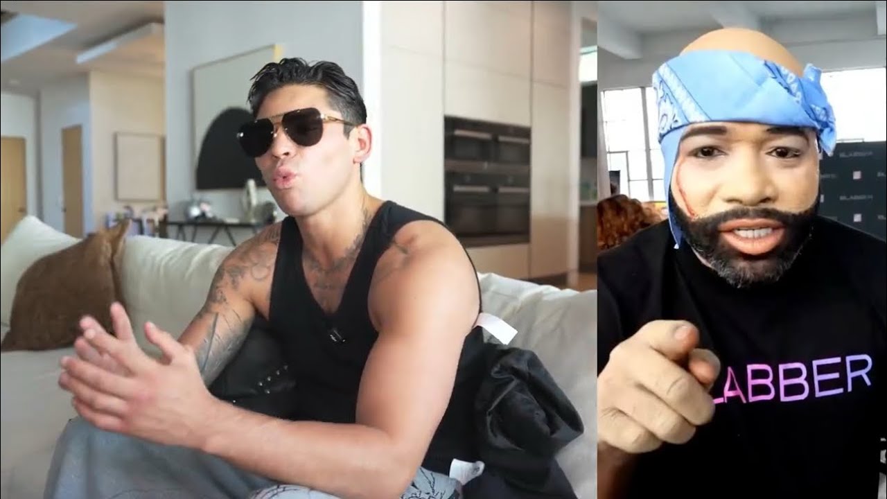 Ryan Garcia went on a WILD rant after Adrien Broner dissed him background