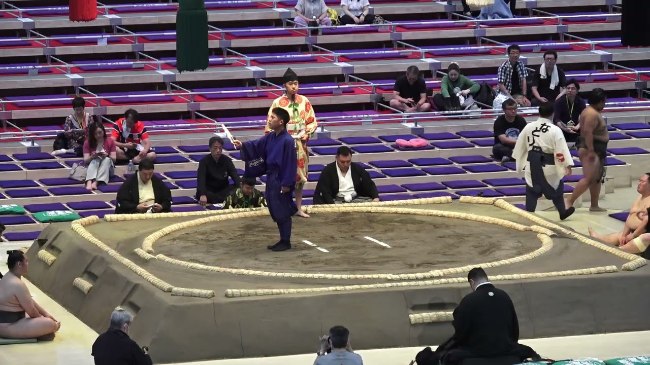 4K《序ノ口》宇座×垣添 美浪×千代青梅 兎富士×小久保 小川×旭疾風 喜望鵬×京の里 他【大相撲令和8年7月場所】初日 jonokuchi【SUMOJUL DAY1】2026/07/12 名古屋場所 background