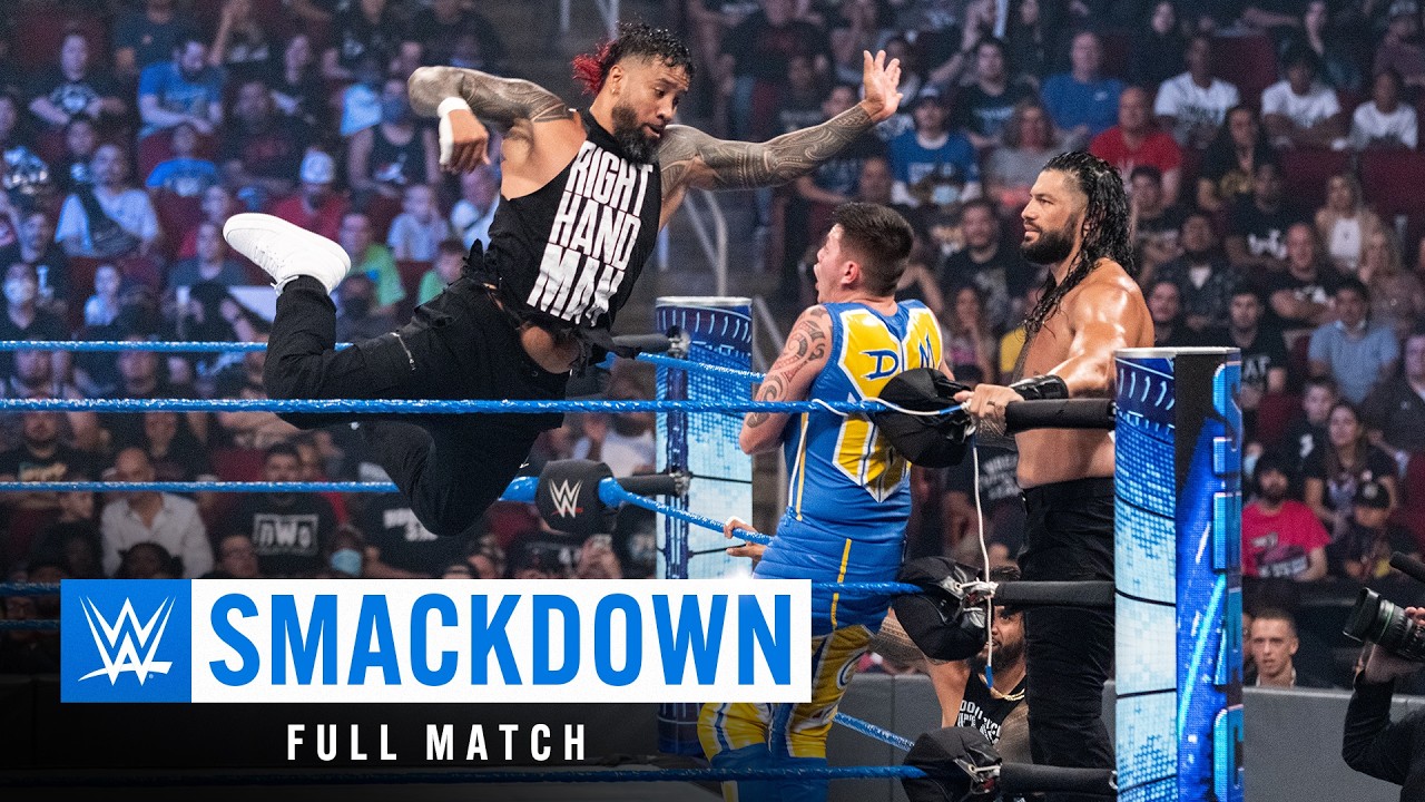 FULL MATCH: Edge & The Mysterios vs. Roman Reigns & The Usos: SmackDown, July 16, 2021 background