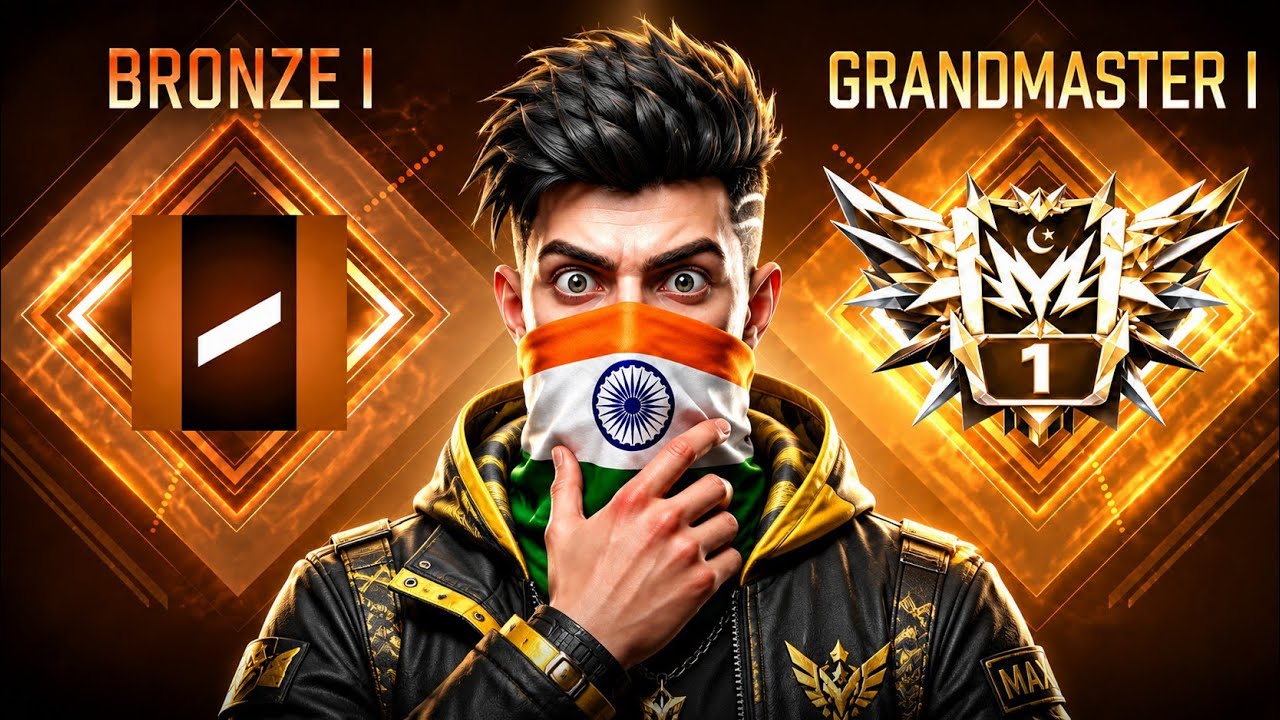 Bronze To Grandmaster Fast Rank Push Tips And Tricks π₯ | Solo Grandmaster Pushing π | #brranked background