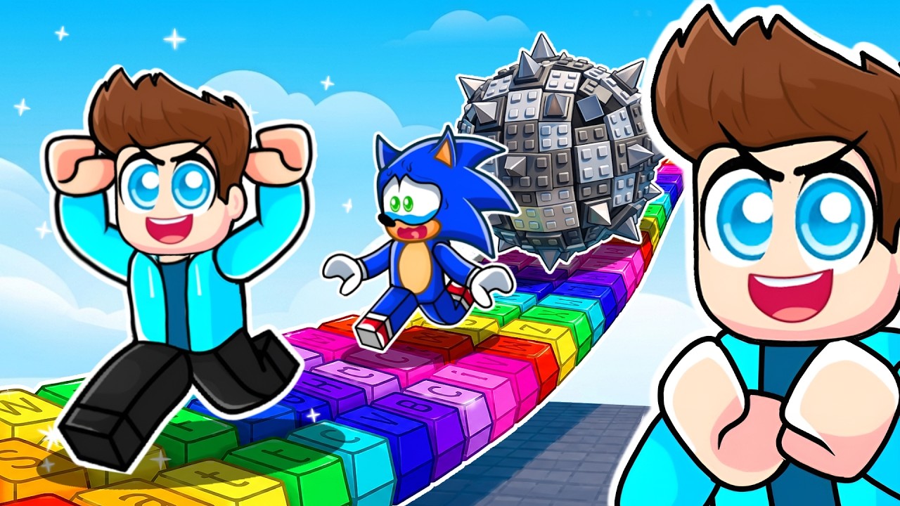 ROBLOX BUILD AND ESCAPE A KEYBOARD!! background