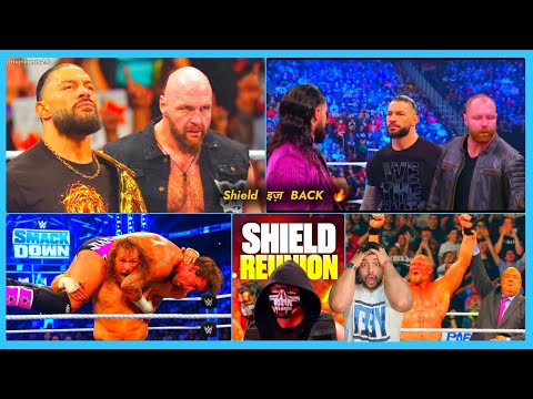 SHIELD Ki Wapsi?? đ„ Sami Attacks CM Punk! Brock Lesnar SHOCK! | SmackDown Highlights background