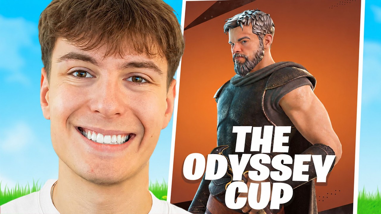 Clix DOMINATES the Odyssey skin cup đ background