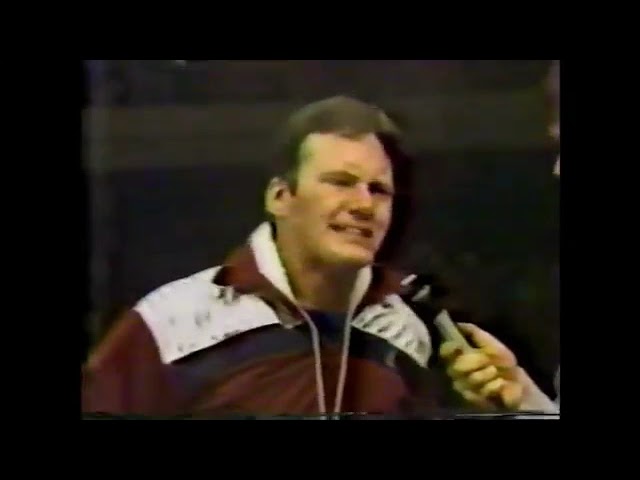 Jim Cornette Confronts Sunshine. WCCW 1985 background