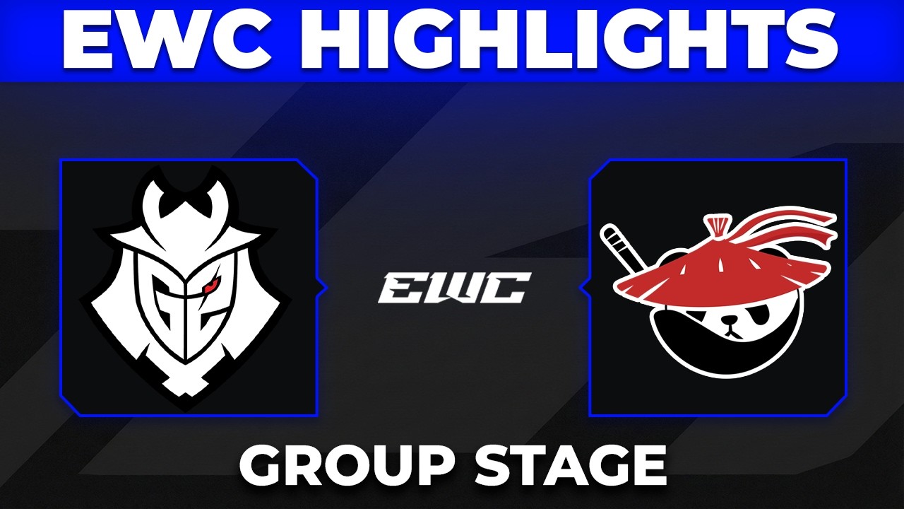 G2 vs AL Highlights | EWC 2026 Group Stage Day 2 | G2 Esports vs Anyone's Legend background