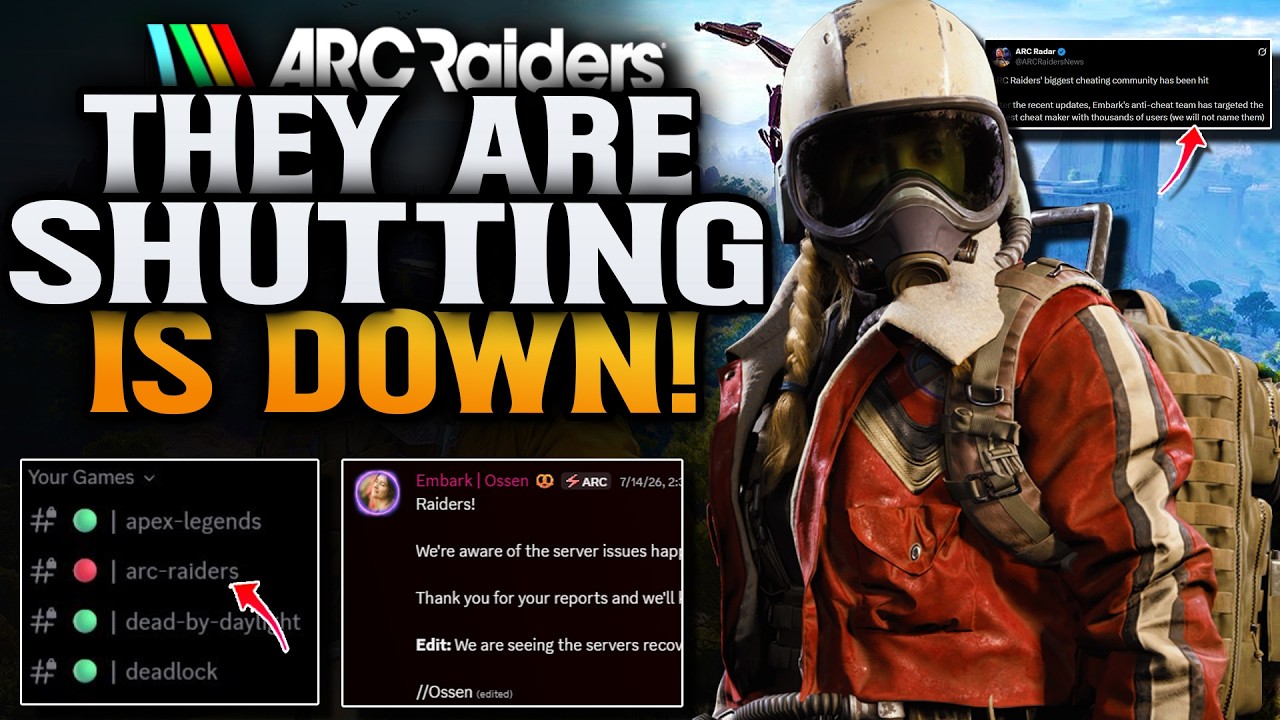 ARC Raiders Shut Them Down! But Takes A Step Back! background