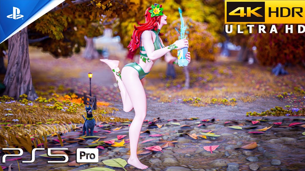 Fortnite (PS5 Pro) 4K 120FPS HDR Gameplay | Skin Chlorophyll Ivy background
