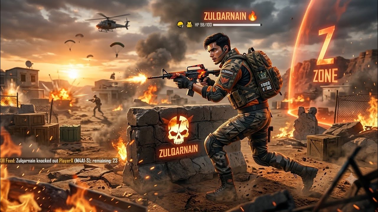 Game Free fire 🔥 review zulqarnain Free fire games,🔥🔥🔥🔥🔥🔥🤟🤟🤟 background